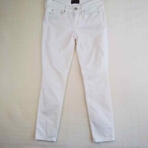 Vince Dylan Ankle Skinny Jeans Size 25 in White Denim‎